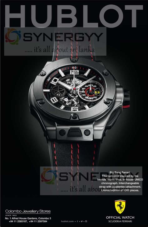 hublot big bang ferrari titanium 45mm replica|hublot big bang limited edition.